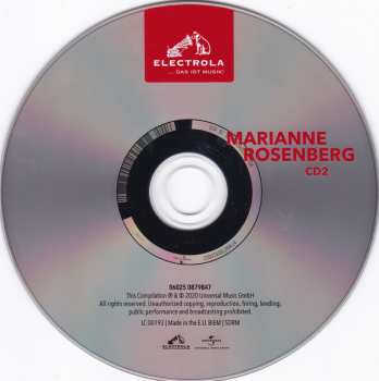 3CD/Dobozkészlet Marianne Rosenberg: Marianne Rosenberg