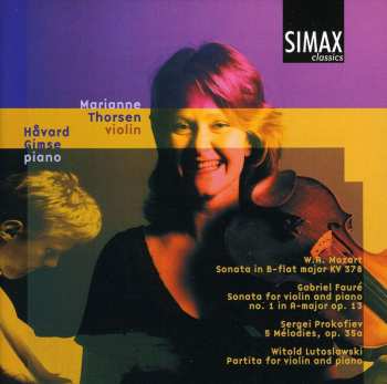 Album Marianne Thorsen: Mozart, Fauré, Prokofiev, Lutoslawski