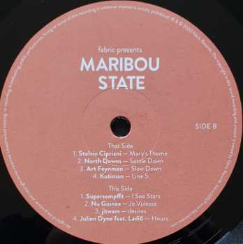 2LP Maribou State: Fabric Presents Maribou State