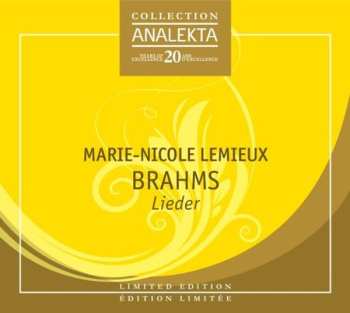 CD Johannes Brahms: Brahms Lieder LTD