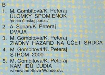 LP Marika Gombitová: Kam Idú Ľudia?