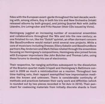 CD Marilyn Crispell: Affinities