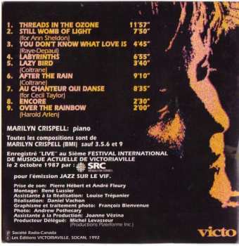 CD Marilyn Crispell: Labyrinths