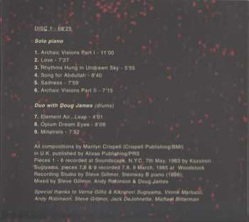 2CD Marilyn Crispell: Selected Works 1983-1986 (Solo Duo Quartet)