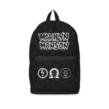 Merch Marilyn Manson: Hátizsák Logo Marilyn Manson