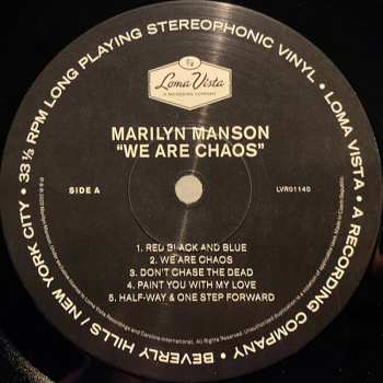 LP Marilyn Manson: We Are Chaos