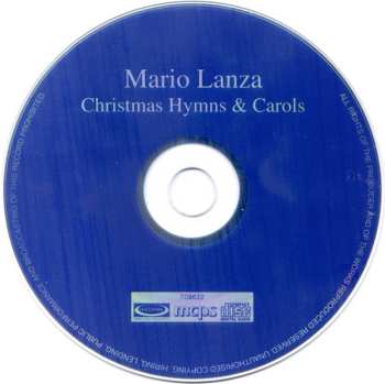 CD Mario Lanza: Christmas Hymns And Carols