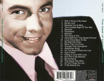CD Mario Lanza: The Best Of Mario Lanza