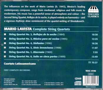 CD Cuarteto Latinoamericano: Complete String Quartets