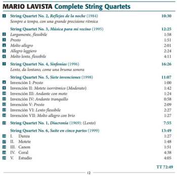 CD Cuarteto Latinoamericano: Complete String Quartets