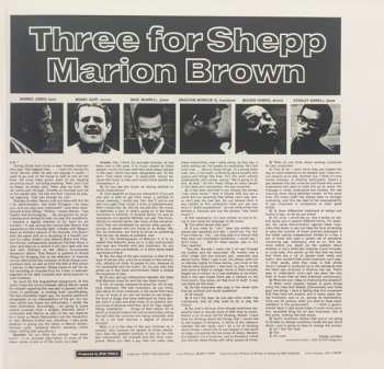 LP Marion Brown: Three For Shepp