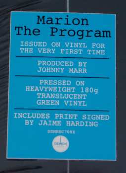 LP Marion: The Program LTD | CLR