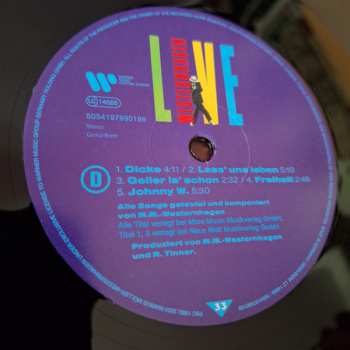 2LP Marius Müller-Westernhagen: Live