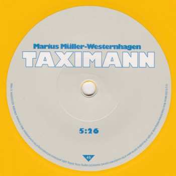 SP Marius Müller-Westernhagen: Taximann CLR