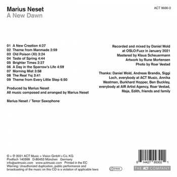 CD Marius Neset: A New Dawn