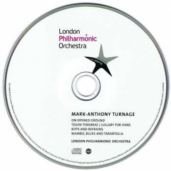 CD The London Philharmonic Orchestra: Mambo, Blues And Tarantella | Riffs And Refrains | Texan Tenebrae | On Opened Ground | Lullaby For Hans