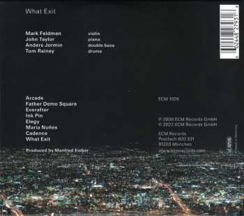 CD Mark Feldman: What Exit