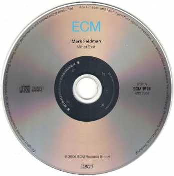 CD Mark Feldman: What Exit