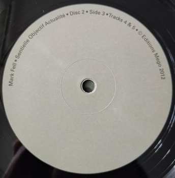 2LP Mark Fell: Sentielle Objectif Actualité