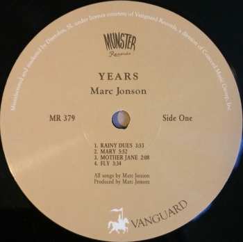 LP/SP Mark Johnson: Years