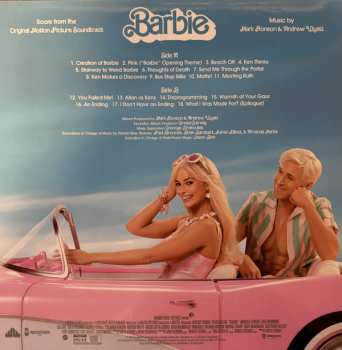 LP Mark Ronson: Barbie (Score From The Original Motion Picture Soundtrack) CLR | LTD
