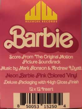 LP Mark Ronson: Barbie (Score From The Original Motion Picture Soundtrack) CLR | LTD