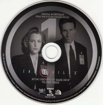 4CD/Dobozkészlet Mark Snow: The X Files: Volume Three (Original Soundtrack From The Fox Television Series) LTD