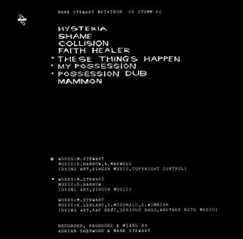 CD Mark Stewart: Metatron