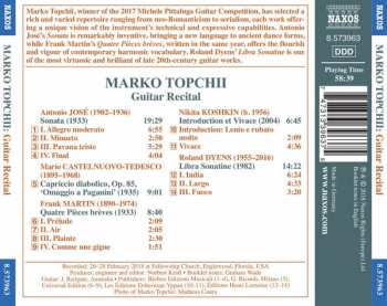 CD Mario Castelnuovo Tedesco: Guitar Recital