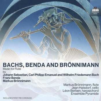 Album Léon Berben: Bachs, Benda And Brönnimann (Music For Flute)