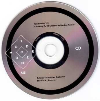 CD/DVD Markus Reuter: Todmorden 513 Concerto For Orchestra