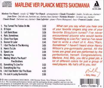 CD Marlene VerPlanck: Meets Saxomania in Paris