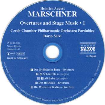 CD Komorní Filharmonie Pardubice: Overtures And Stage Music • 1