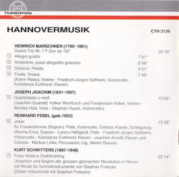 CD Joseph Joachim: Hannovermusik