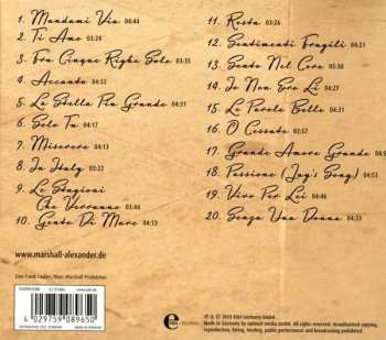 CD Marshall & Alexander: Bella Italia - Die Schönsten Italienischen Hits