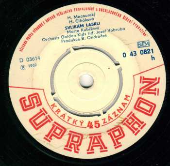 SP Marta Kubišová: Pár Metálů / Svlíkám Lásku