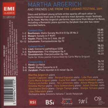3CD/Dobozkészlet Martha Argerich And Friends: Live From Lugano 2011