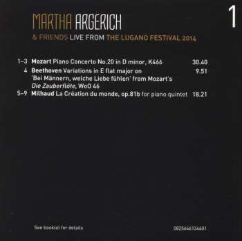 3CD/Dobozkészlet Martha Argerich And Friends: Live From Lugano 2014