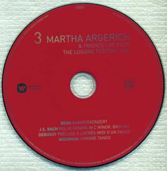3CD/Dobozkészlet Martha Argerich And Friends: Live From Lugano 2016