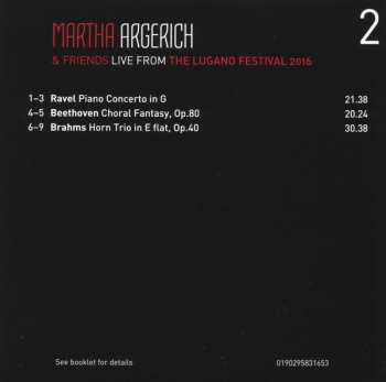 3CD/Dobozkészlet Martha Argerich And Friends: Live From Lugano 2016