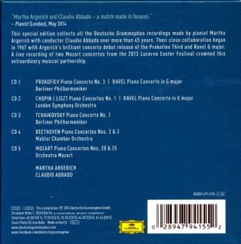 5CD/Dobozkészlet Claudio Abbado: Complete Concerto Recordings