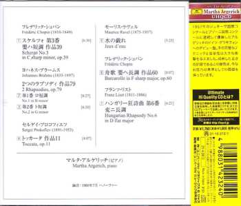 CD Martha Argerich: Piano Recital