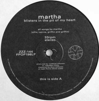 LP Martha: Blisters In The Pit Of My Heart