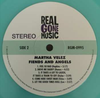 LP Martha Velez: Fiends & Angels CLR