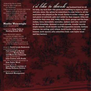 2CD Martha Wainwright: Folk Song Arrangement