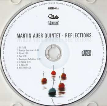 CD Martin Auer Quintet: Reflections