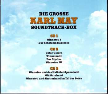 3CD/Dobozkészlet Martin Böttcher: Die Grosse Karl May Soundtrack-Box