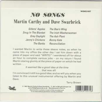 SP Martin Carthy And Dave Swarbrick: No Songs LTD