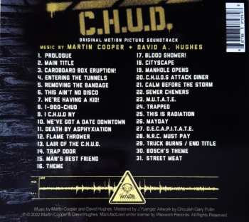 CD Martin Cooper: C.H.U.D. (Original Motion Picture Soundtrack)