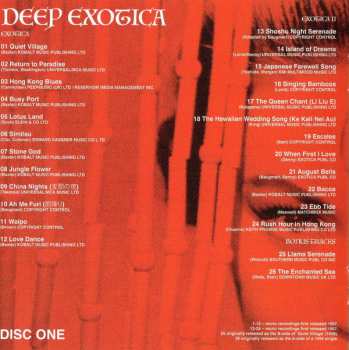 2CD Martin Denny: Deep Exotica (Music From Martin Denny’s Lush Lounge)